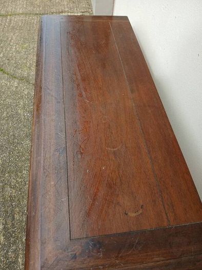 Console table solid wood