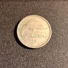 Irish Floirin coin 1955