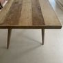 Solid teak dining table Image 3