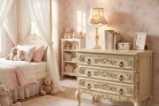 Nice old painted small chest of drawers