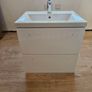 Sonas Bathroom Otto Plus White 50 Vanity Unit Wall Hung Image 2