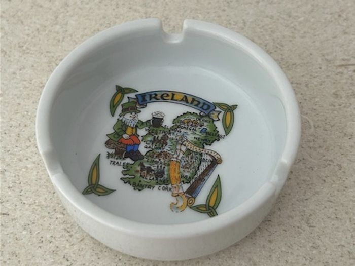 Vintage Irish Ashtray