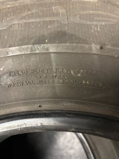 Motorhome Michelin 16" tyres