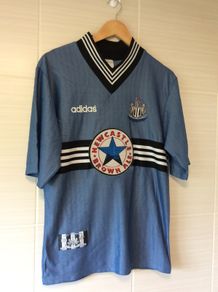 Newcastle United Jersey. Official Adidas Mens Away Jersey From Season 1996/1997. True Vintage. From The Time. Not A Modern Day Remake.