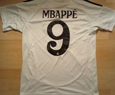 Real Madrid Jersey ((MBappe 9))(( Adult M))