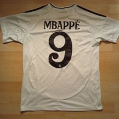 Real Madrid Jersey ((MBappe 9))(( Adult M))