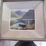 Framed painting Fishing on Lake Bea Orpen HRHA On board  gouache on board Medium: signed  lower right Image 7