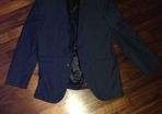 Mens navy blue suit jacket, size 40...medium to large fit