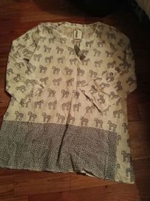 Zebra Design Top