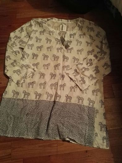 Zebra Design Top