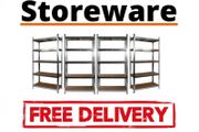 Garage Shelving With 5 Shelves