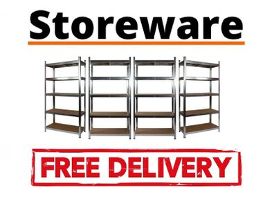 Garage Shelving With 5 Shelves