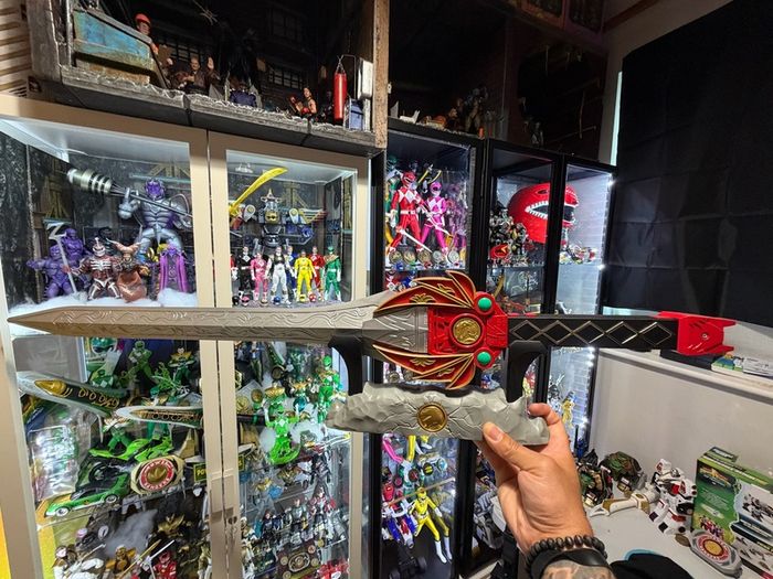 Power rangers lightning collection Red Ranger Power sword