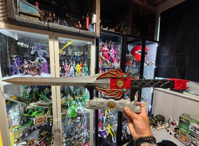 Power rangers lightning collection Red Ranger Power sword