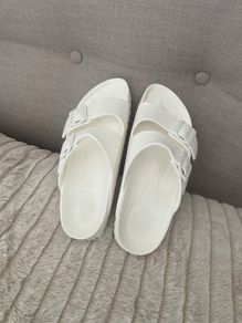 Birkenstock Arizona EVA in White Size 39