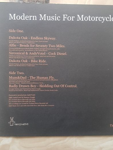 Modern Music For Motorcycles 10"