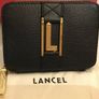 LANCEL Black Wrap Around Zip Purse Image 7