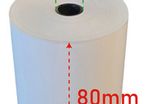 1 Ply Thermal Till Rolls 80x80mm - White 20 Per Box