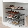 Shoe rack IKEA, foldable , black, like new (13 racks available) Image 2