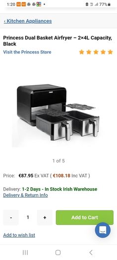 Brand New 8Ltr Air Fryer....ln Box...