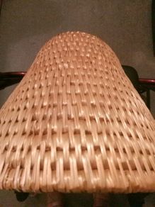 Beautiful straw basket 10 inches depth