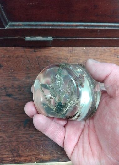 Vintage Irish paper weight