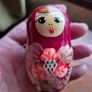 Vintage Russian Matryoshka Nesting Dolls Image 6