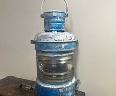 Antique Ouvard & Villars Ships Lamp
