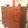 Mid Century Vintage Chest of Drawers Image 4