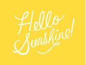 Hello Sunshine Print