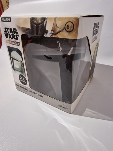 Paladone Star Wars The Mandalorian Light  Mandalorian Helmet LED Desktop Light Star Wars Disney