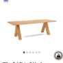 oak dining table Image 5