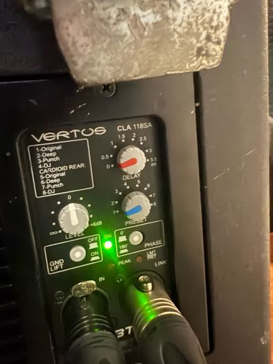 Active Subwoofers FBT Vertus CLA 118 SA