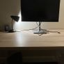 Ikea Langkapten White Oak Desk Image 3