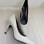 Zara high-heel leather shoes Image 2