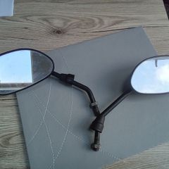 Set of scooter mirrors  10mm thread