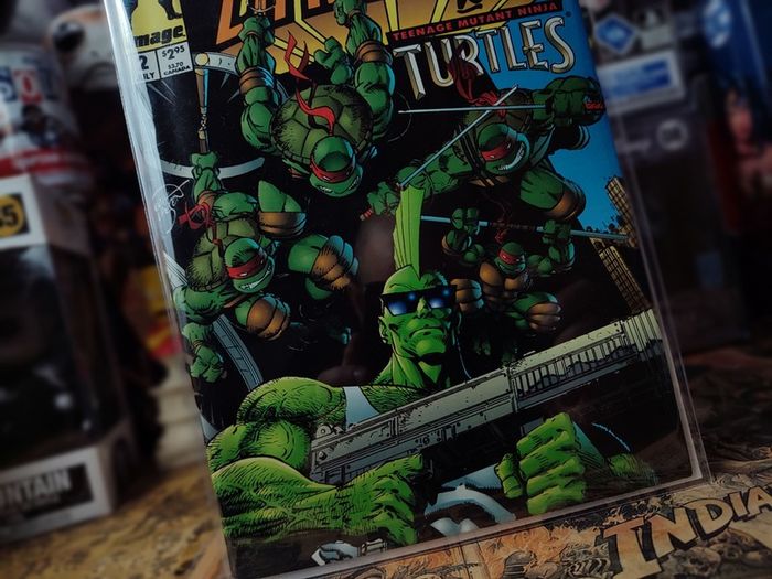 The Savage Dragon vs. Teenage Mutant Ninja ! Issue #2 ! 1993 ! by Image Comics !