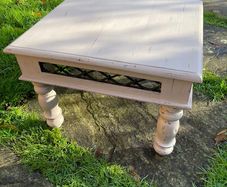 Mahogany side tables x 2