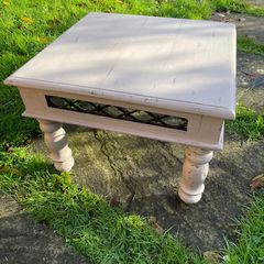 Mahogany side tables x 2