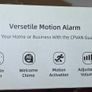 CPVAN Indoor Motion Sensor Alarm with Siren, Wireless Infrared DIY PIR Motion Detector Burglar Alarm System, Battery Operated, 125dB Adjustable, Remote Control for Home/Garage/Van/Shed/Shop. (Black) Image 4