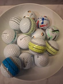 Taylormade TP5 and TP5X golf balls