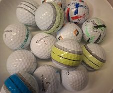 Taylormade TP5 and TP5X golf balls