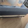 Dark Grey 2-Seater Sofa Image 2
