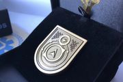Destiny 2 - Wayfarer seal pin. Rare and Retired