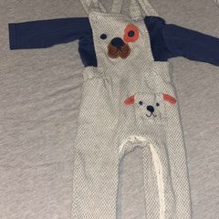 Dog baby outfit 6-9