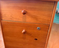 solid pine drawer