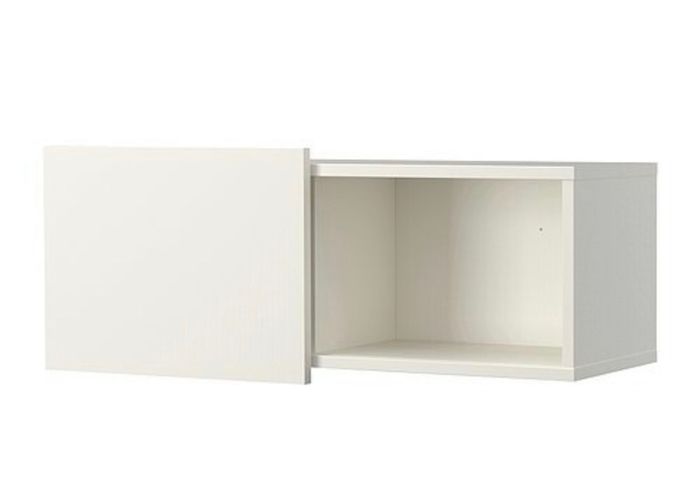 IKEA wall shelf with sliding door