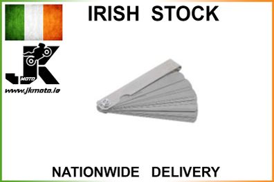 Feeler Gauge 0.04 - 0.63mm- 26 Blades