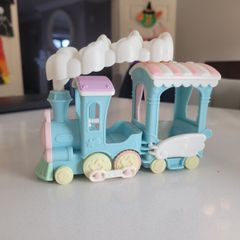 Sylvanian family floating cloud rainbow train