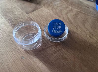 BMW F series start button
